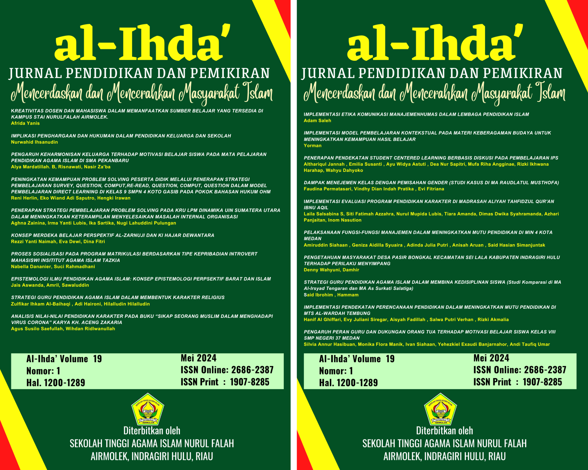 jurnal al ihda 2024
